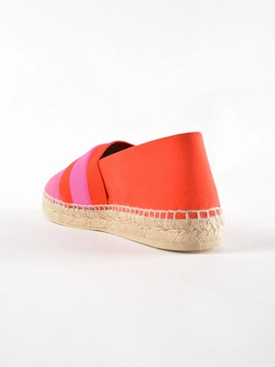 Shop Stella Mccartney Fabric Shoe Rubber Sole In Anem/lob/fol/fux/fol