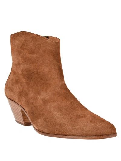 Shop Isabel Marant Dacken Ankle Boots In 50co Cognac