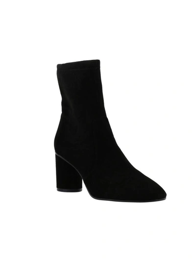 Shop Stuart Weitzman Margot Ankle Boot In Black