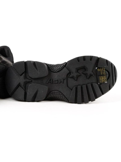 Shop Ash Addict Sneakers In All Black/outsole Black