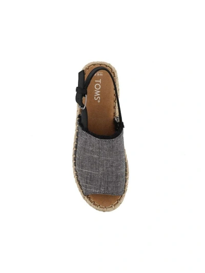 Shop Toms Clara Sandals In Black