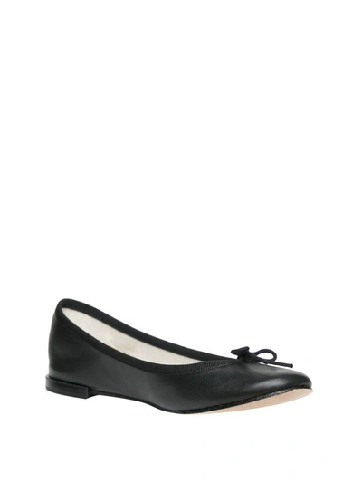 Shop Repetto Cendrillon Ballerina Flats In Nero