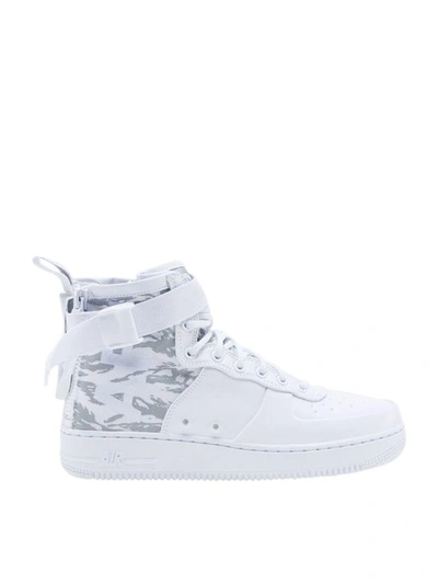 Shop Nike Tm Air Force 1 Mid Winter Boot In White