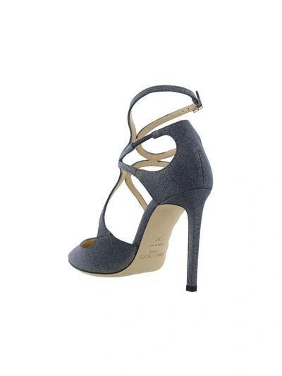 Shop Jimmy Choo Lancer Pump In Navy