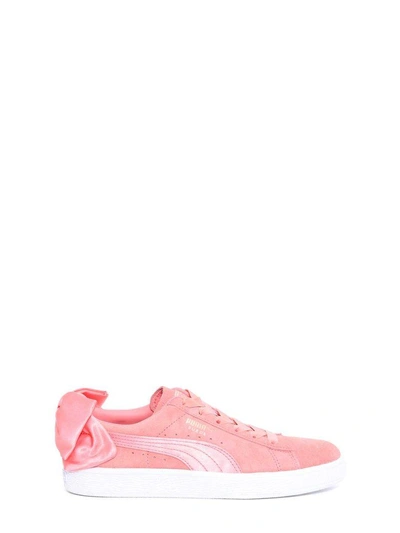 Shop Puma Bow Sneaker In Pink