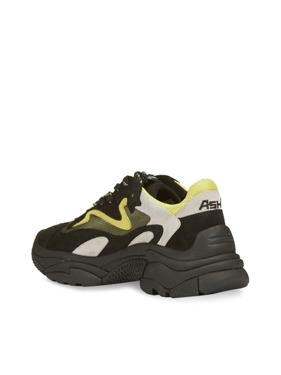 Shop Ash Addict Sneakers In Nero Giallo Verde