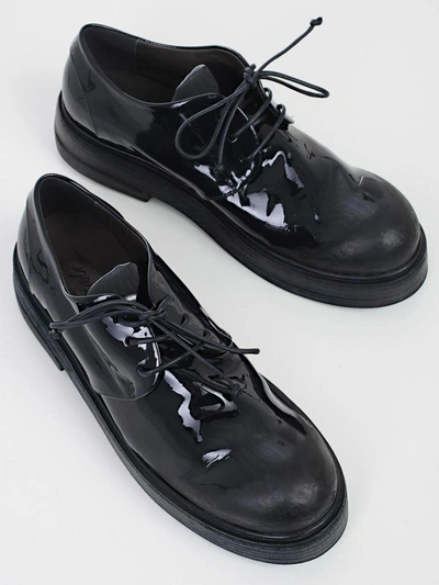 Shop Marsèll Leather Lace-up Shoes In Blu Navy