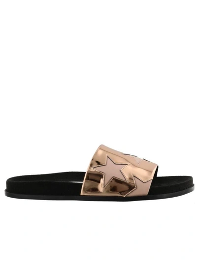 Shop Stella Mccartney Sandal In Rose/ Black
