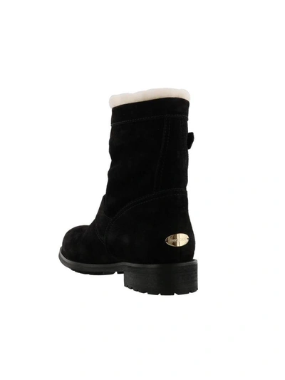 Shop Jimmy Choo Youth Ankle Boot In Black