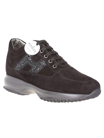 Shop Hogan Interactive Sneakers In Black