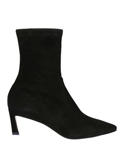 Shop Stuart Weitzman Rapture 55 Boots In Black