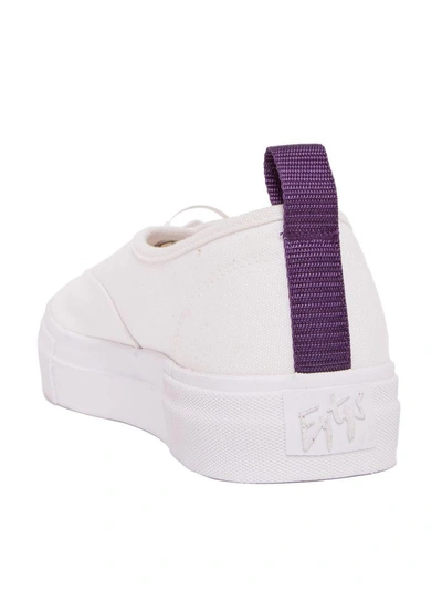 Shop Eytys Lace-up Sneakers In White