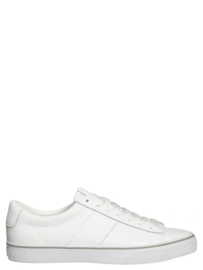 Shop Ralph Lauren Sayer Sneakers In White