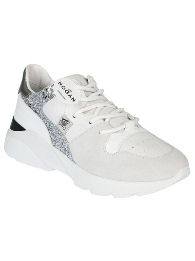 Shop Hogan H385 Active One Sneakers In Bianco/grigio Medio