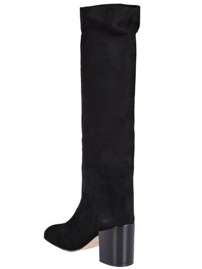 Shop Stuart Weitzman Tubo Knee High Boots In Black