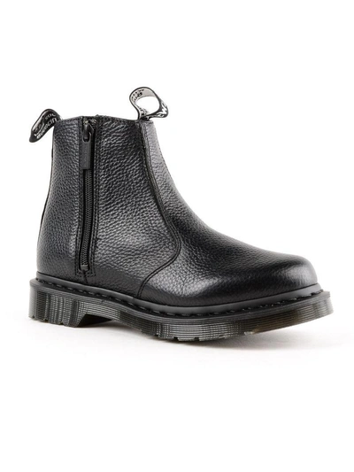 Shop Dr. Martens' Dr Martens Aunt Sally Zipped Boots In Black
