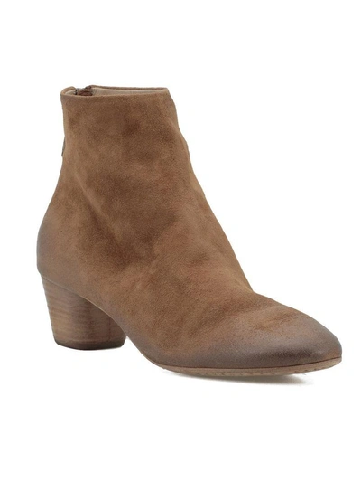 Shop Marsèll Leather Ankle Boot In Noce