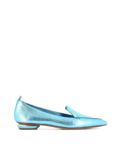 Shop Nicholas Kirkwood "beya" Loafer In Blu Pallido