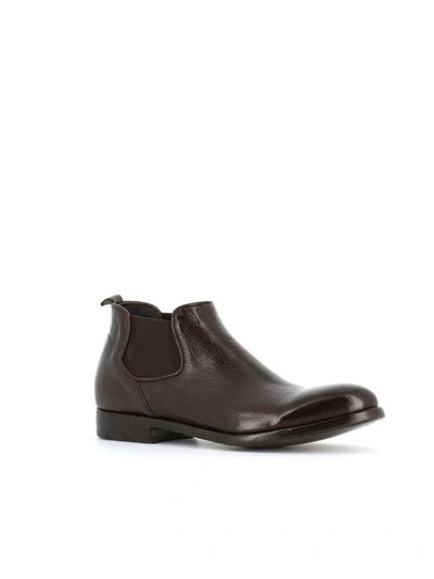 Shop Alberto Fasciani Chelsea Boots Perla 37048 In Brown