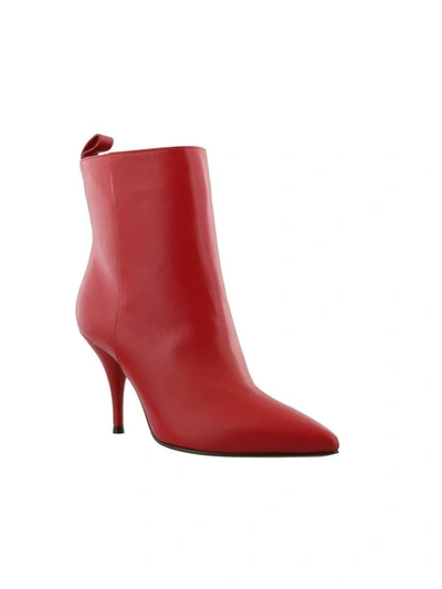 Shop L'autre Chose Ankle Boot In Red