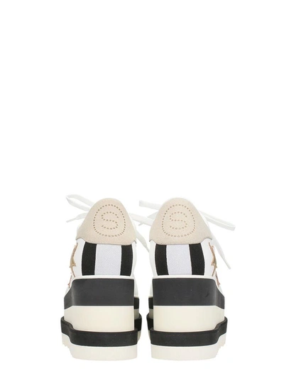 Shop Stella Mccartney Elyse Platform Shoes In White