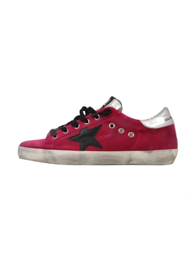 Shop Golden Goose Hot Pink Superstar Sneaker In Fuxia