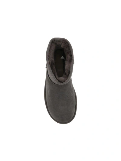 Shop Ugg Mini Classic Boot In Grey