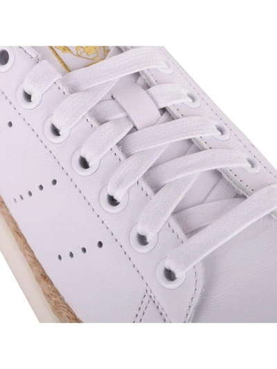 Shop Adidas Originals Stan Smith New Bold Sneackers In White