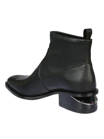 Shop Alexander Wang Kori Stretch Boots In Black