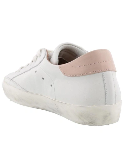 Shop Philippe Model Paris Sneakers In White/pink