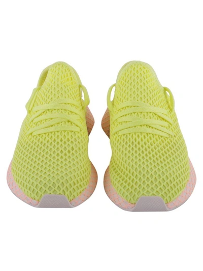 Shop Adidas Originals Deerupt W Sneakers In Yellow