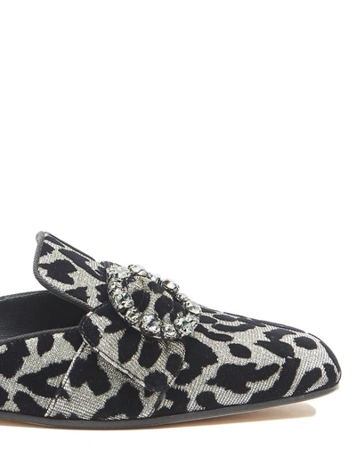 Shop Dolce & Gabbana 'jackie' Shoes In Silver