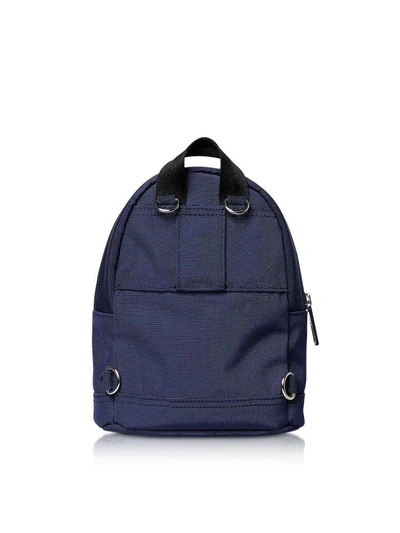 Shop Kenzo Mini Tiger Canvas Backpack In Blue
