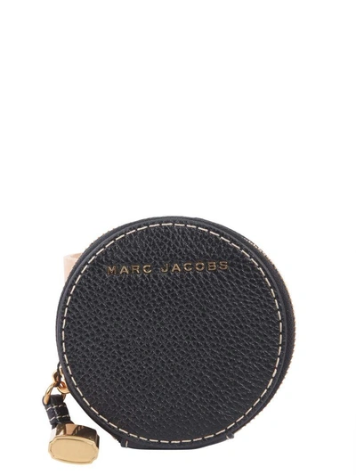 Shop Marc Jacobs Grind Coin Purse In Nero