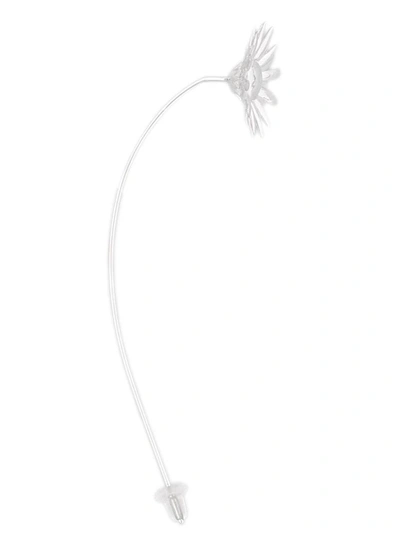 Shop Ambush Flower Earring In Silver