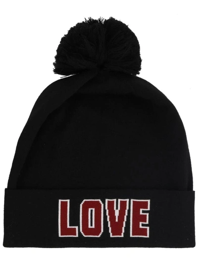 Shop Dolce & Gabbana Wool Hat In Black