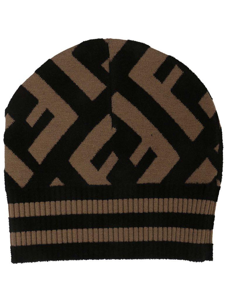 fendi logo beanie