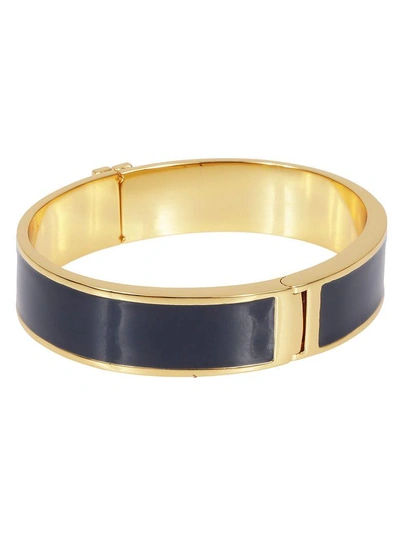 Shop Tory Burch Medium Cuff Bracelet In Blu