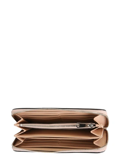 Shop Givenchy Pandora Zip Around Wallet In Cipria