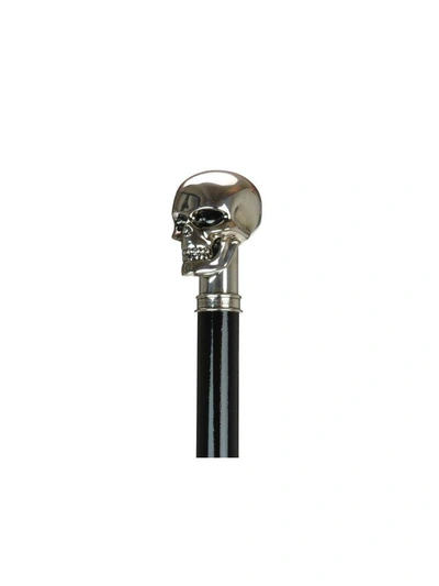 Shop Alexander Mcqueen Skull Umbrella In Black