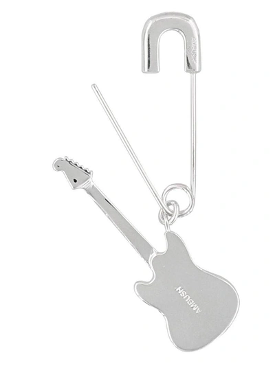 Shop Ambush Guitar Earring In Silver