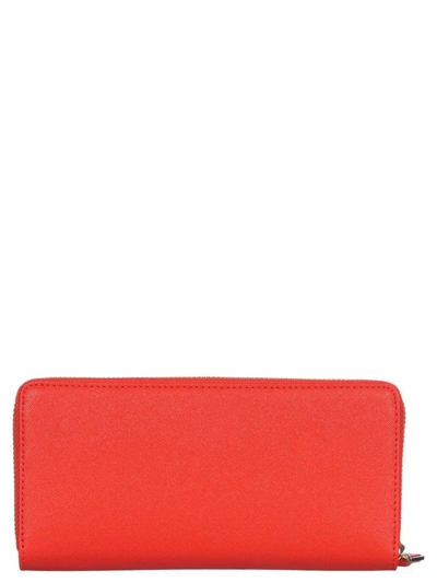 Shop Trussardi Jeans Levanto Wallet In Red