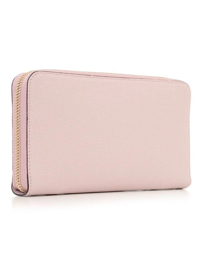 Shop Furla Babylon Zip Around Wallet In Camelia