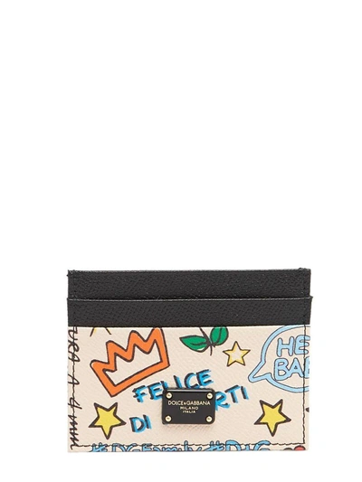 Shop Dolce & Gabbana Cardholder In Multicolor