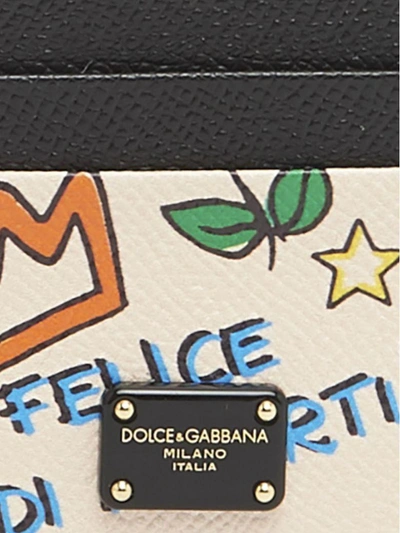 Shop Dolce & Gabbana Cardholder In Multicolor