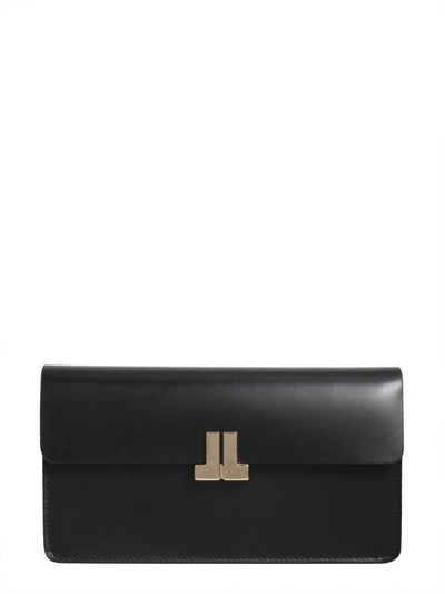 Shop Lanvin Continental Wallet In Nero