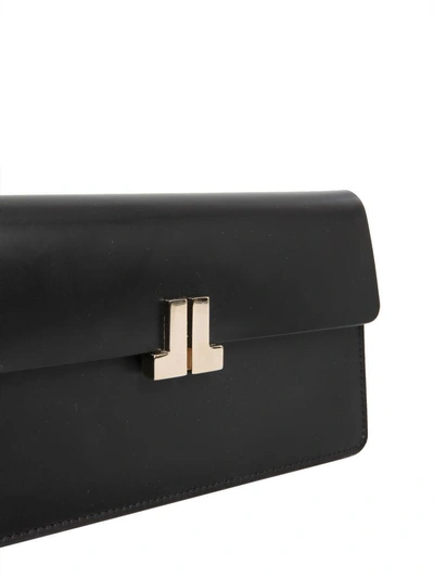 Shop Lanvin Continental Wallet In Nero