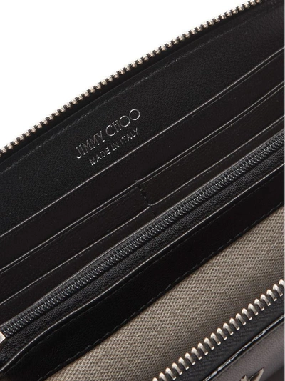 Shop Jimmy Choo 'filipa' Wallet In Black