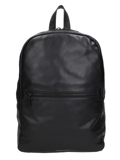 Shop Common Projects Black Leather Backpack