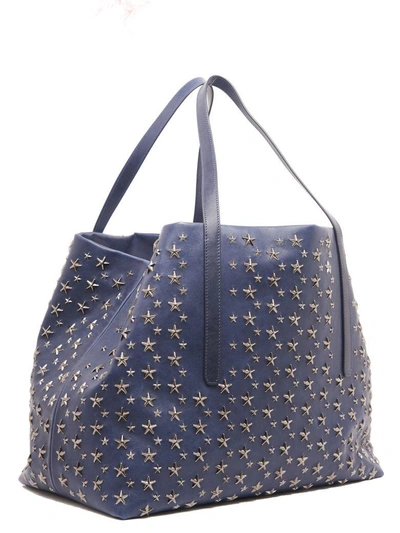 Shop Jimmy Choo Bag In Blue